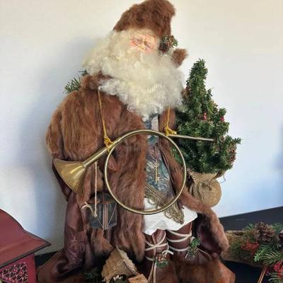 Rs113 santa statue and more