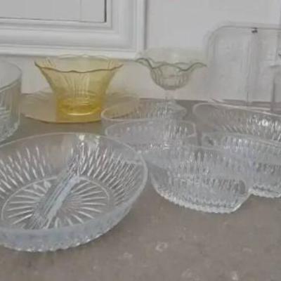 Rs111 vintage princess house serving dishes and other vintage items