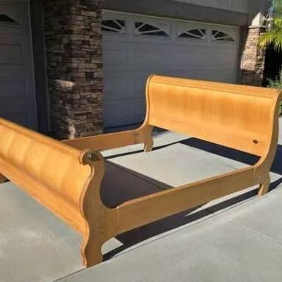 Rs150 king bedframe and twin mattress support frames