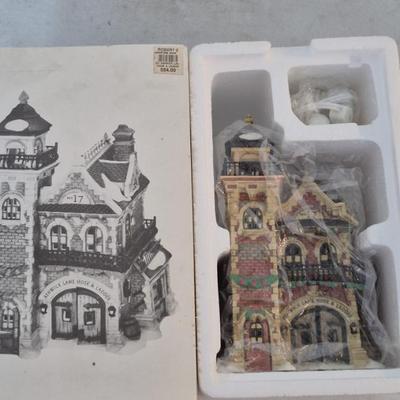 Vintage Retired (12/2005) Dept. 56 Dickens Village Series "Ashwick Lane Hose & Ladder" #56.58305