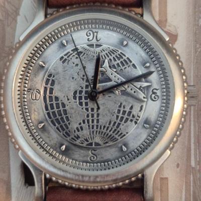 Vintage Limited Edition Samsonite World Proof Watch with Genuine Leather Band - New in Box