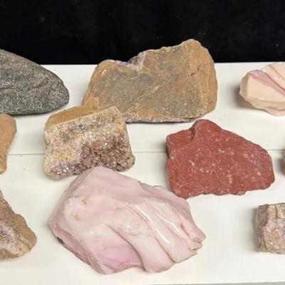 collection of rocks and minerals