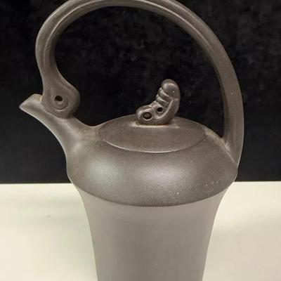 Yixing clay teapot, a type of Chinese pottery.