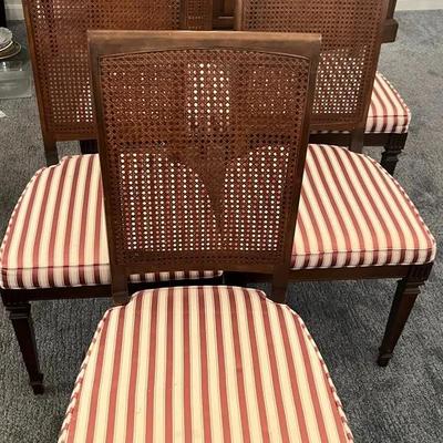 Set of Six Louis XVI Style Dining Chairs