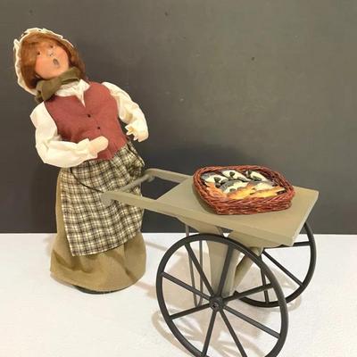 Byers’ Choice Figurine “Cries Of London Monger” With Cart