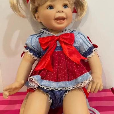 Marie Osmond  “Beach Baby” Kneeling Doll, COA