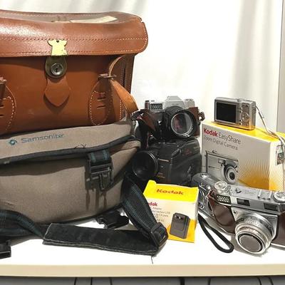 Digital and SLR Cameras Vintage Kodak, Fuji, Panasonic, Etc.