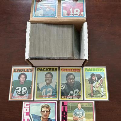100s of 1972 Topps Football Cards