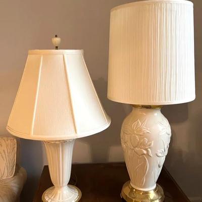 Lenox Porcelain Lamps