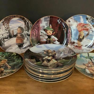 Danbury Mint Hummel Collector’s Plates (13)