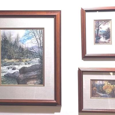 Five Framed Prints By Jim Gray And H. Rigsby 