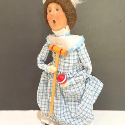 Byers’ Choice Victorian Croquet Woman Figurine