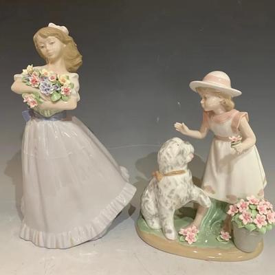 NADAL Porcelain Figurines (2)