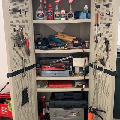 Tool Cabinet And Contents Cleanout