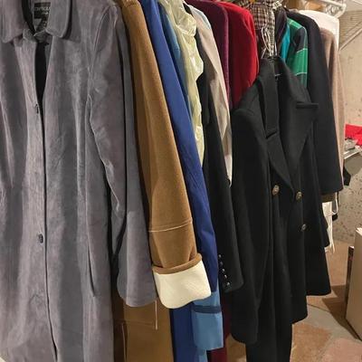 Jackets And Wool Blazers With Calvin Klein, Pendleton And Suede Coat 