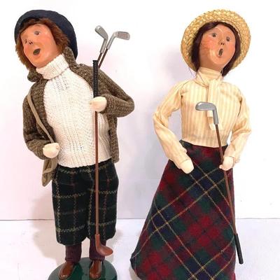 Byers’ Choice Golfer Figurines 2001