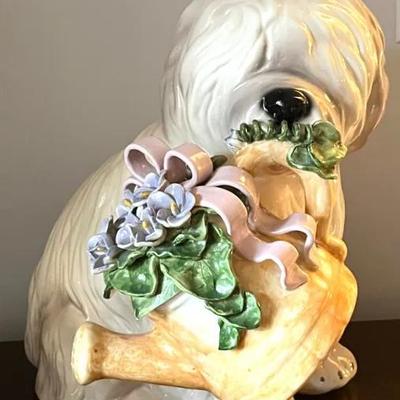 Merrymac Limited Edition Porcelain Sheepdog 18”h