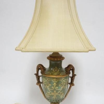 1180	JOHN RICHARD URN SHAPED TABLE LAMP, APPROXIMATELY 33 IN H
