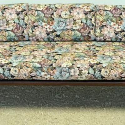 1252	MID CENTURY MODERN SOFA *MODERN FOAM FURNITURE NEWARK NJ*, APPROXIMATELY 75 IN X 31 IN X 31 IN H
