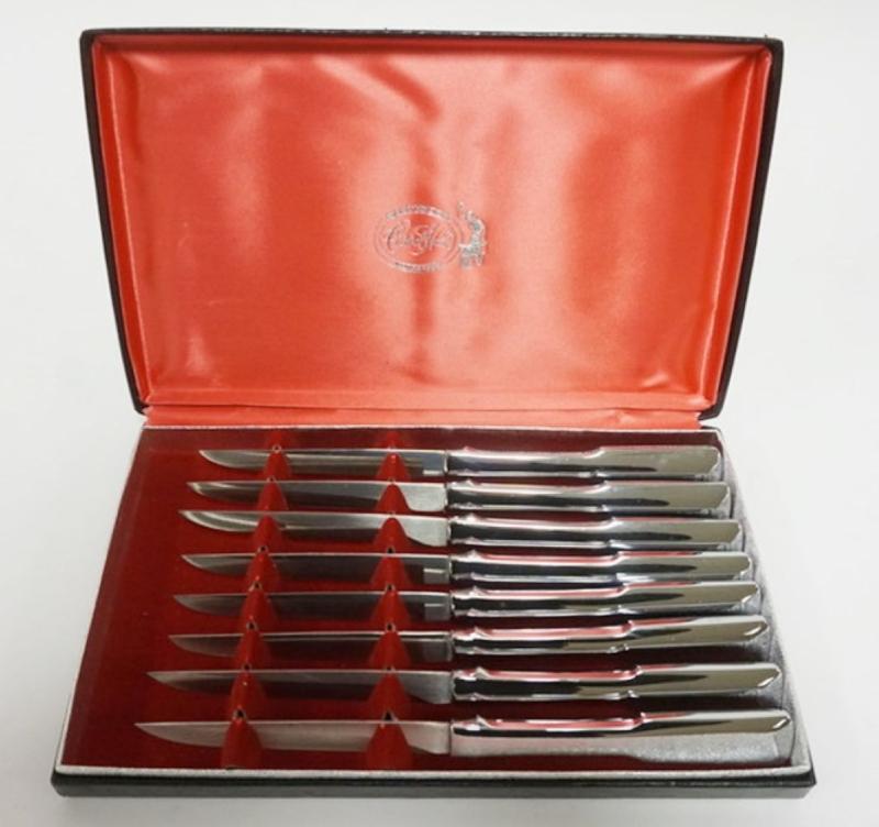 Sale Photo Thumbnail #92: 1092	CHRISTOFLE STEIN KNIVES
