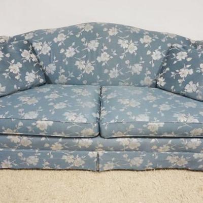 1284	STANTON COOPER FLORAL UPHOLSTERED SOFA, APPROXIMATELY 77 IN X 36 IN X 34 IN H
