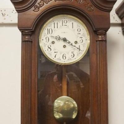 1193	HOWARD MILLER WALL CLOCK, APPROXIMATELY 27 IN H
