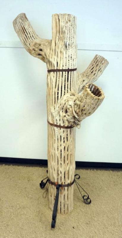 Sale Photo Thumbnail #246: 1245	CATUS FLOOR LAMP, APPROXIMATELY 58 IN X 85 IN H
