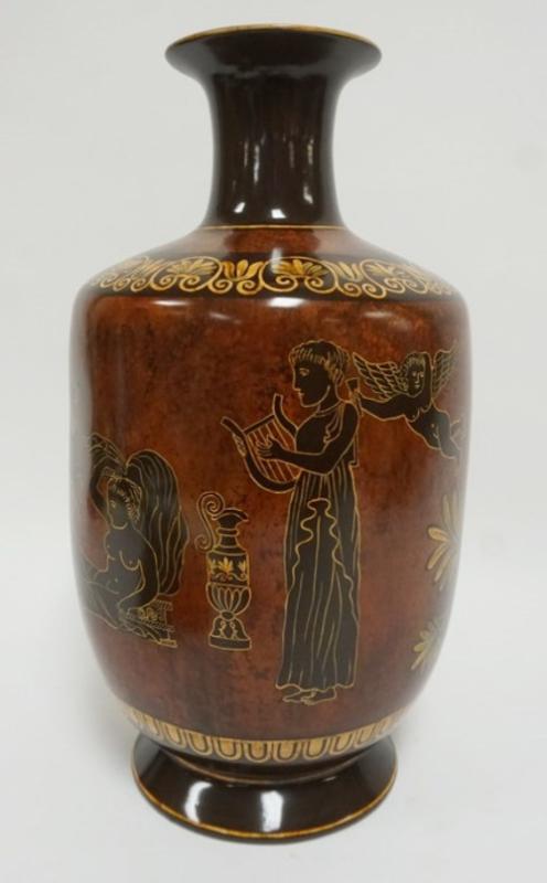 Sale Photo Thumbnail #149: 1149	MAITLAND SMITH NEO CLASSICAL VASE, APPROXIMATELY 16 1/2 IN H
