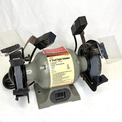 6" Dual Light Grinder
