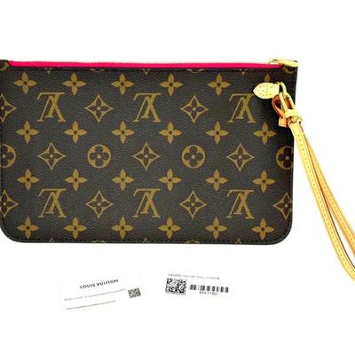 Authentic Louis Vuitton Wristlet Purse