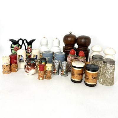 Lot of 13 Pairs of Salt and Pepper Shakers 