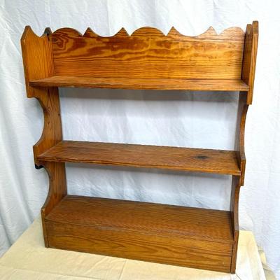 Solid Wood Handmade Hutch or Dresser Topper