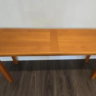 Vtg Teak MCM Table By A.B.J. In Denmark