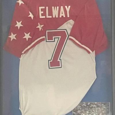 John Elway Signed All Star Game Jersey