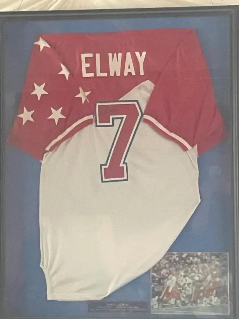 John Elway Signed All Star Game Jersey