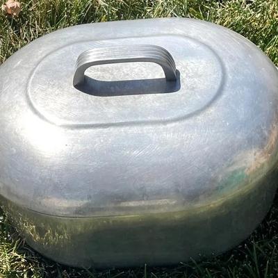 Vintage Wagner Ware Sidney O Roaster 