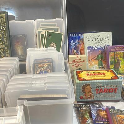 Tarot Cards And Companion Books And Crystal 
