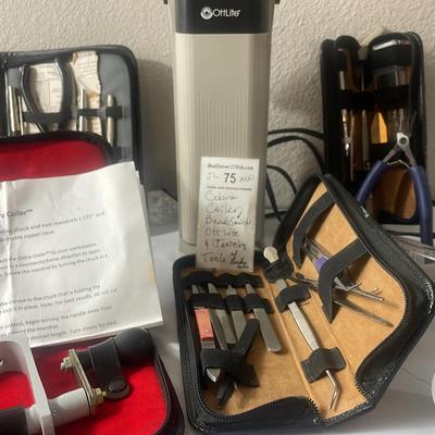 Cobra Coiler, BeadSmith, Ottlite,with Binding Wire And Jewelry Tools