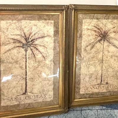 Palm Tree Prints (2) 