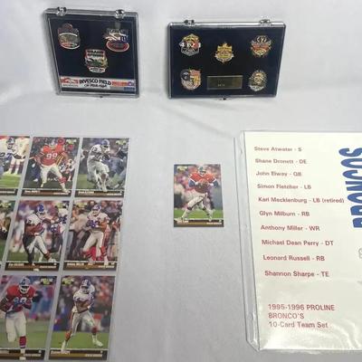 John Elway Commemorative Pin Set & More