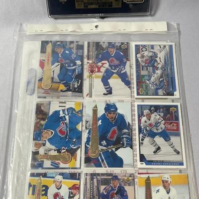 Patrick Roy Retirement Set & Avalanche Sports Cards
