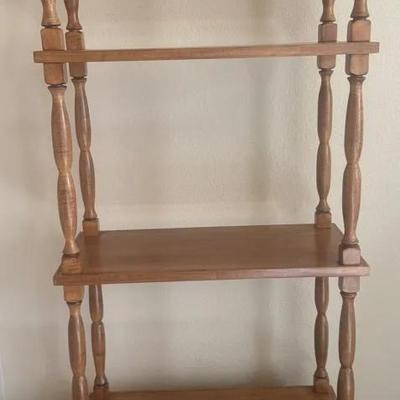 3 - Tier Wooden Shelf Unit