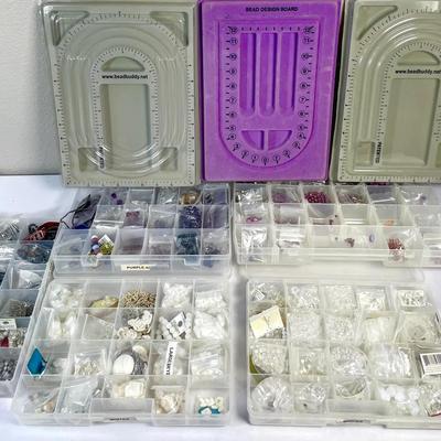 Jewelry Making Beads & Bead Buddy Trays 