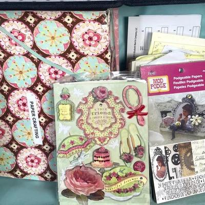 Scrapbook Paper, Books, and More!