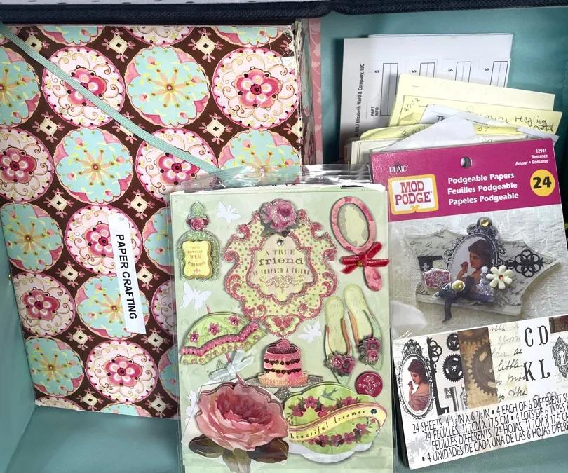 Scrapbook Paper, Books, and More!