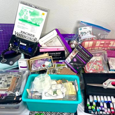 Sizzix Texture Boutique, Marker Collection, and Crafting Materials