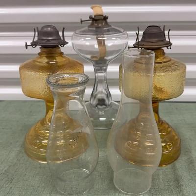 Vintage Hurricane Oil Lamps 3