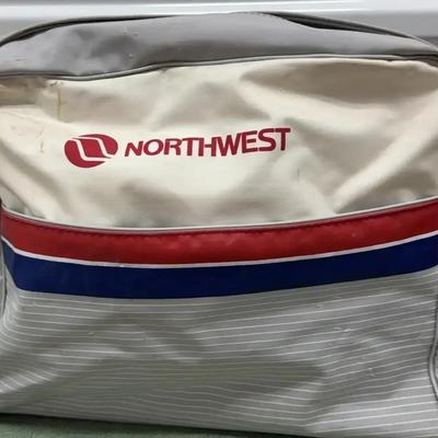 Vintage Northwest Airlines Carryon Bag 