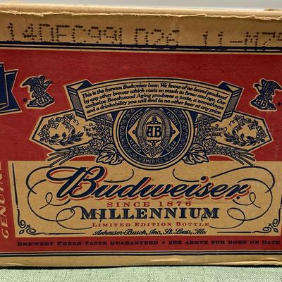 Collector’s Budweiser Millennium Bottles