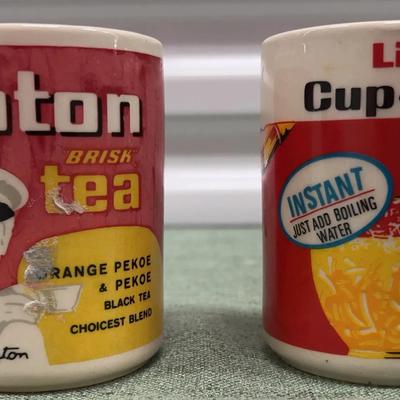 Vintage 2 Lipton Cups